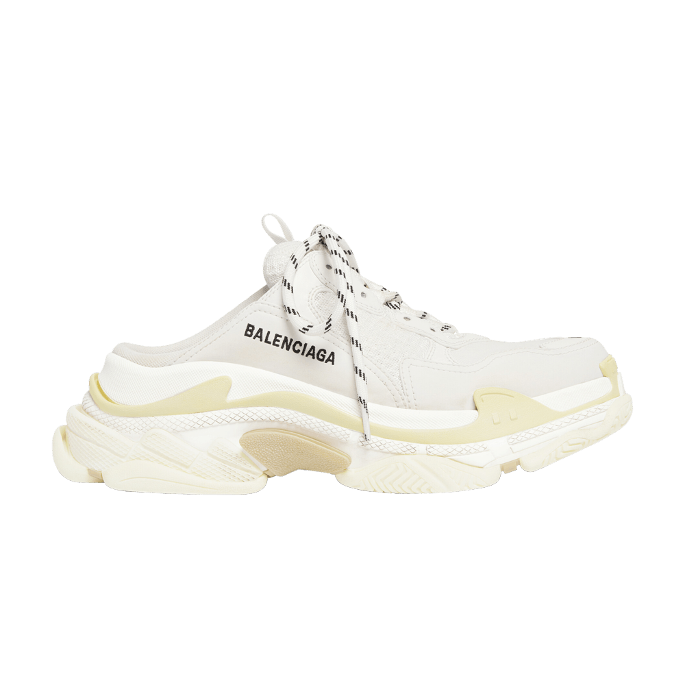 Кроссовки Balenciaga Triple S Mule 'White'