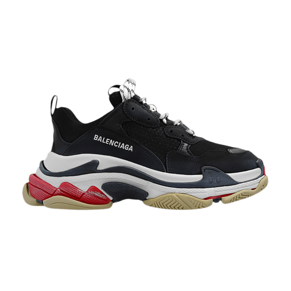 Кроссовки Balenciaga Wmns Triple S Sneaker 'Black Red' 2023