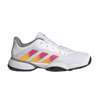 adidas Barricade J 'White Lucid Fuchsia'