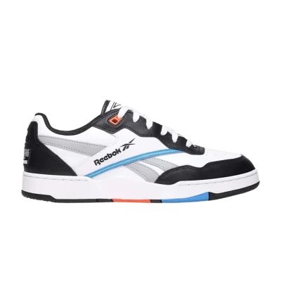 Reebok BB4000 2 'Black White Pump Orange'