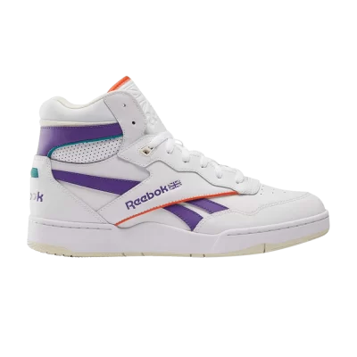 Reebok BB4000 2 Mid 'White Dynamic Purple'