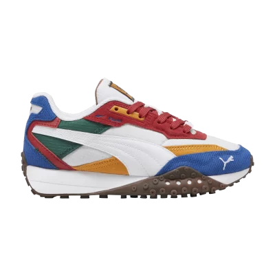 Puma Blacktop Rider Big Kid 'Multicolor - White Club Red'