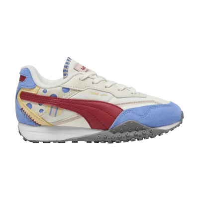 Puma Blacktop Rider Little Kid 'Summer Camp - Blue Skies Club Red'