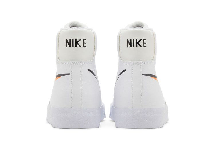 Кроссовки Nike Blazer Mid Next Nature GS 'Multi-Swoosh - White Bright Mandarin'