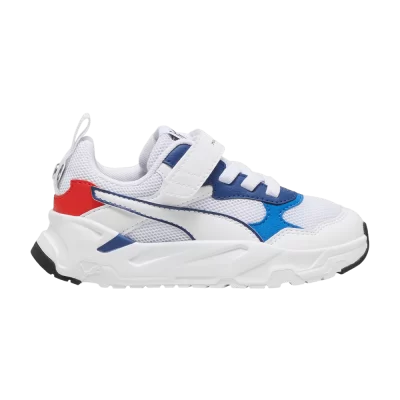 Puma BMW M Motorsport x Trinity Little Kid 'White Pro Blue Red'