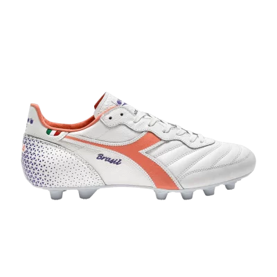 Diadora Brasil Made in Italy OG GR LT+ MDPU 'White Fresh Salmon'