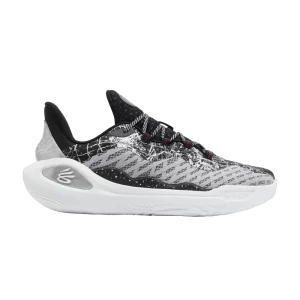 Черный/Серебристый металлик/Белый