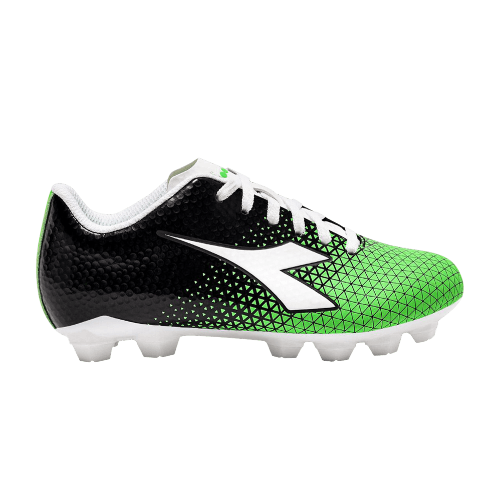 Кроссовки Diadora Cattura GR LPU Big Kid 'Black Green Fluo'