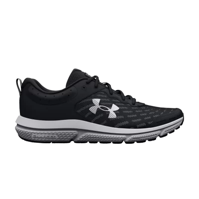 Under Armour Charged Assert 10 6E Wide 'Black White'