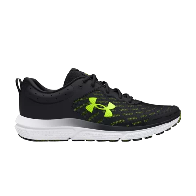 Under Armour Charged Assert 10 'Black High Vis Yellow'