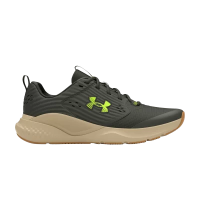 Under Armour Charged Commit 4 Camo 'Baroque Green High Vis Yellow'