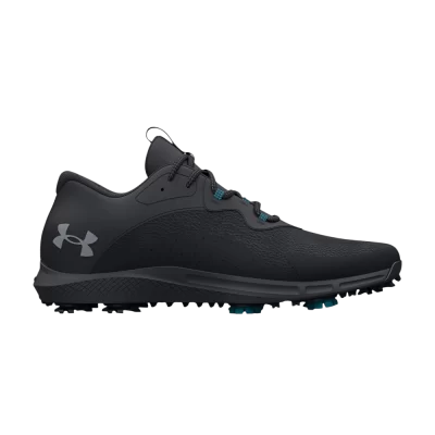 Under Armour Charged Draw 2 Golf Wide 'Black Steel'