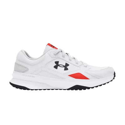 Under Armour Charged Edge Leather 'White Dark Orange'