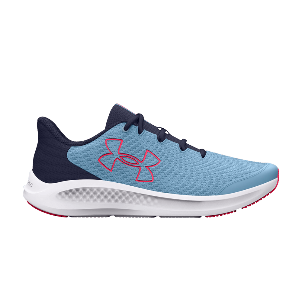 Кроссовки Under Armour Charged Pursuit 3 GS 'Big Logo - Blizzard Pink Shock'