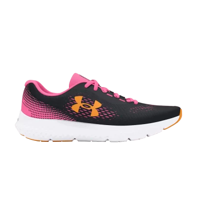 Under Armour Charged Rogue 4 GS 'Black Fluo Pink'