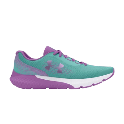 Under Armour Charged Rogue 4 GS 'Radial Turquoise Provence Purple'