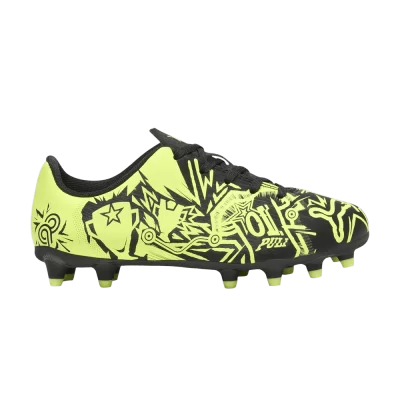 Puma Christian Pulisic x Tacto 2 FG AG Big Kid 'CP10 Pack - Electric Lime'