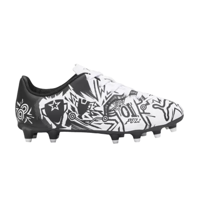 Puma Christian Pulisic x Tacto 2 FG AG Big Kid 'CP10 Pack - White'