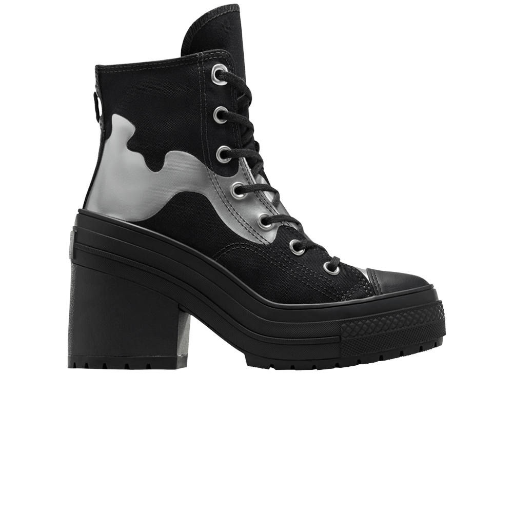 Кроссовки Converse Chuck 70 De Luxe Heel High 'Chrome - Total Eclipse Silver'