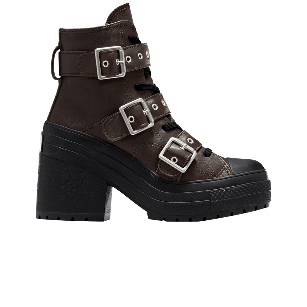 Кроссовки Converse Chuck 70 De Luxe Heel Leather High 'Buckle - Fresh Brew'