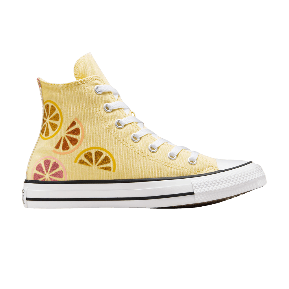 Кроссовки Converse Chuck Taylor All Star High GS 'Citrus Glitz'