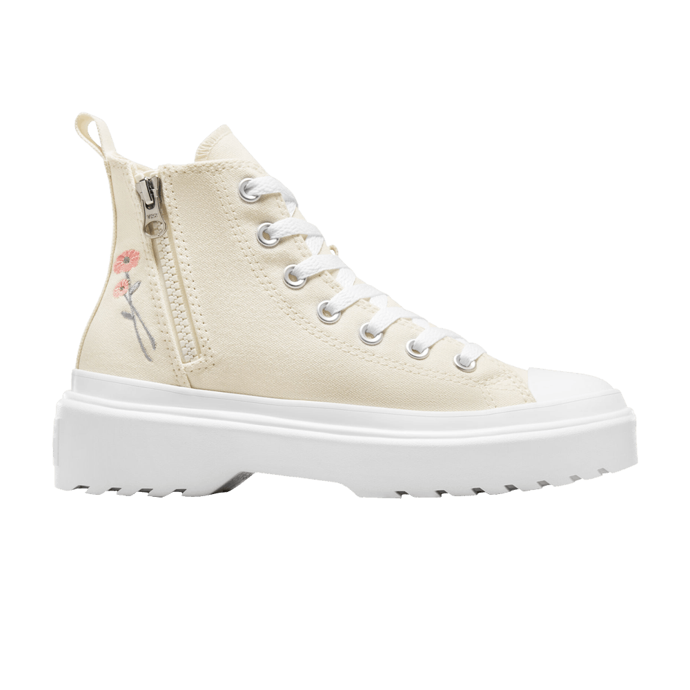 Кроссовки Converse Chuck Taylor All Star Lugged Lift Platform Easy On High GS 'Little Flowers'