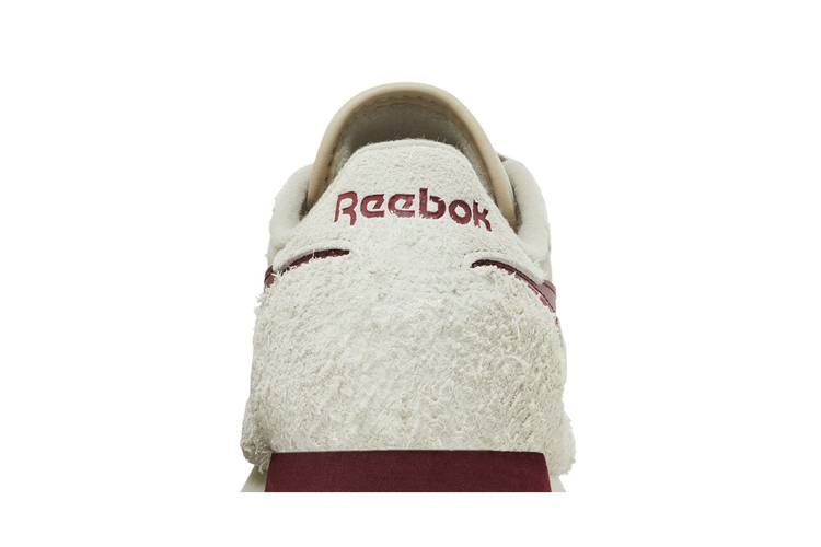 Кроссовки Reebok Classic Leather 'Beige Classic Burgundy'