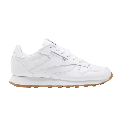 Reebok Classic Leather Big Kid 'White Gum'