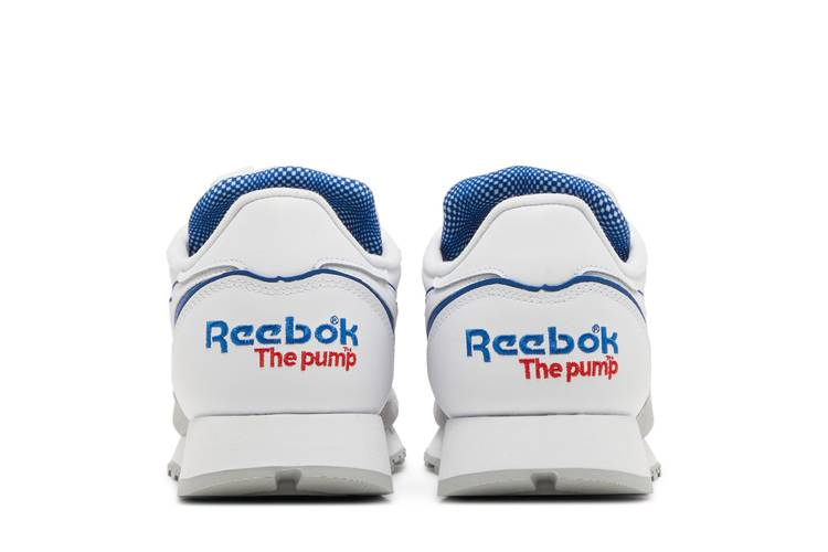 Кроссовки Reebok Classic Leather Pump 'Vector Blue'