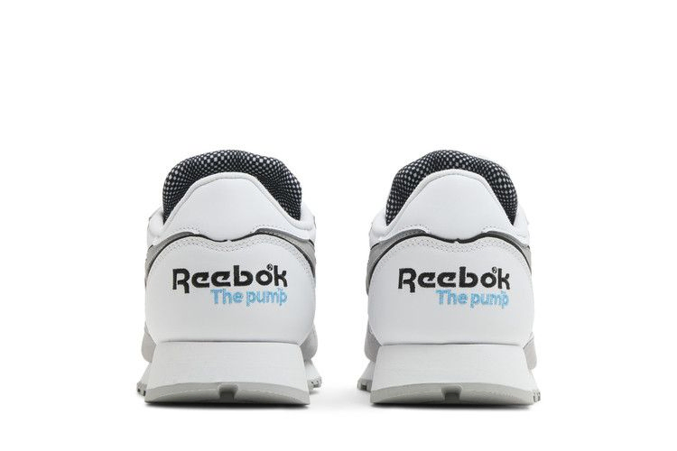 Кроссовки Reebok Classic Leather Pump 'White Pure Grey'