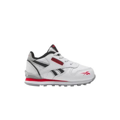 Reebok Classic Leather Step 'n' Flash Toddler 'White Vector Red'