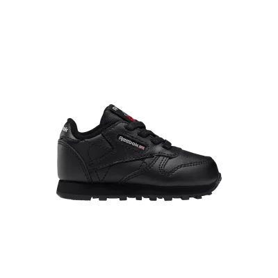 Reebok Classic Leather Toddler 'Triple Black'