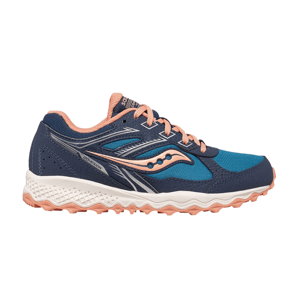 Кроссовки Saucony Cohesion TR14 Lace Big Kid 'Navy Teal Coral'