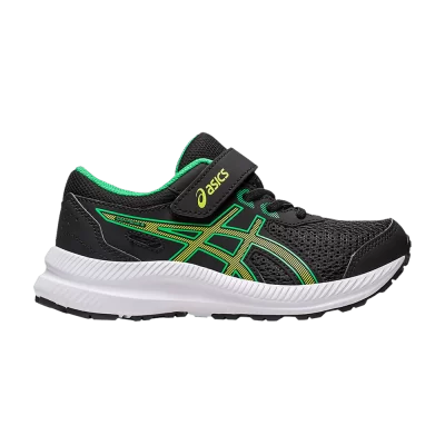 ASICS Contend 8 PS 'Black Lime Zest'