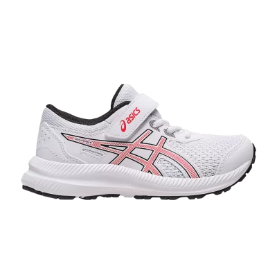 ASICS Contend 8 PS 'White Electric Red'