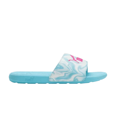 Puma Cool Cat 2.0 Slide Little Kid 'Hero Blue Marble'