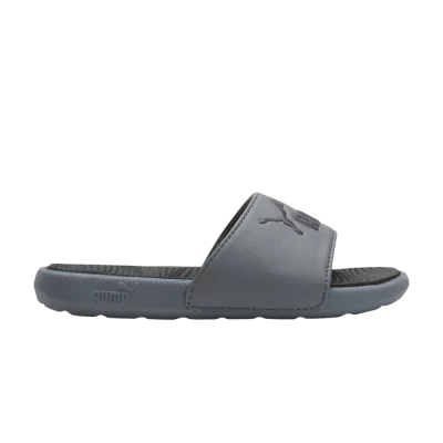 Puma Cool Cat 2.0 Slides Little Kid 'Cool Dark Grey'