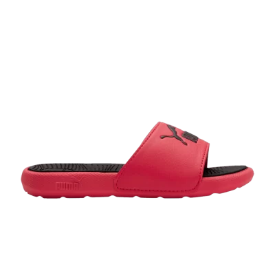 Puma Cool Cat 2.0 Slides Little Kid 'For All Time Red'