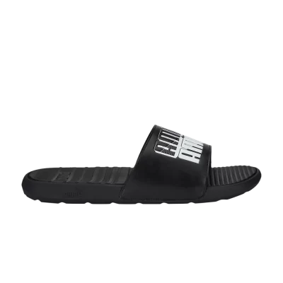 Puma Cool Cat Power Slide 'Black Steel Grey'