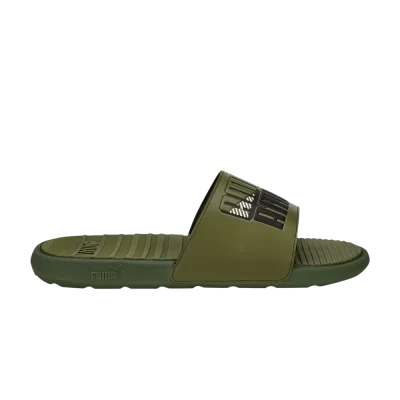 Puma Cool Cat Power Slide 'Burnt Olive'