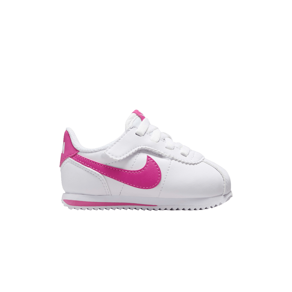 Кроссовки Nike Cortez EasyOn TD 'White Laser Fuchsia'