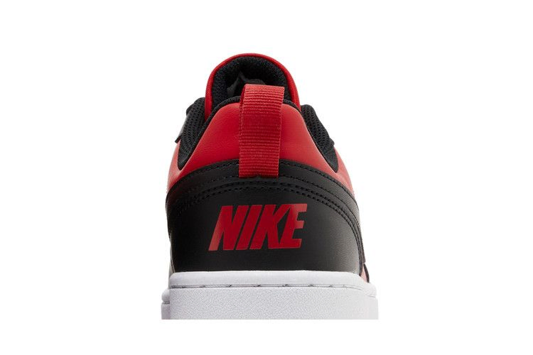 Кроссовки Nike Court Borough Low Recraft GS 'Black University Red'