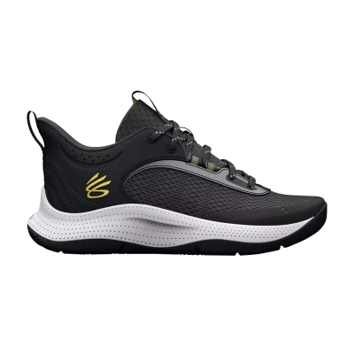 Under Armour Curry 3Z6 GS 'Jet Grey Gold'