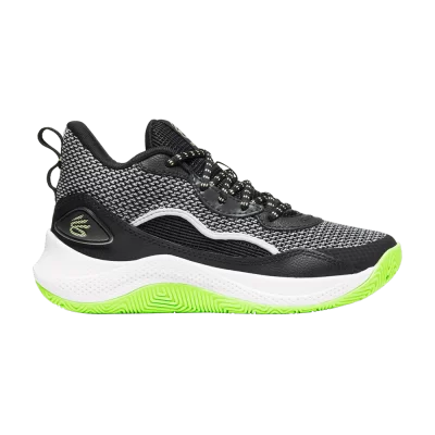 Under Armour Curry 3Zer0 24 GS 'Black White Lime'