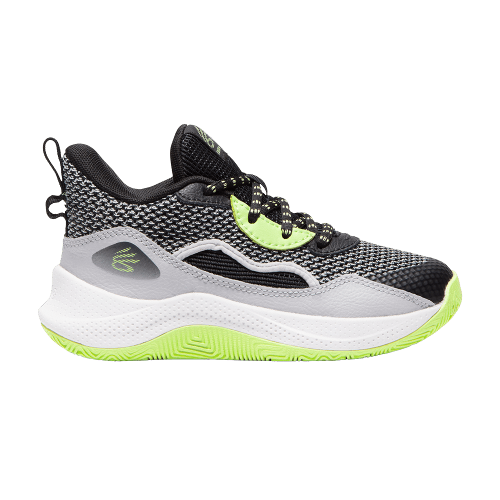 Кроссовки Under Armour Curry 3Zer0 24 PS 'Black Morph Green'