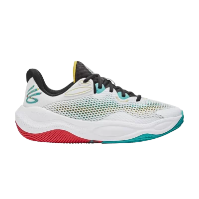 Under Armour Curry Splash 24 AP 'White Cool Pink Belt Blue'