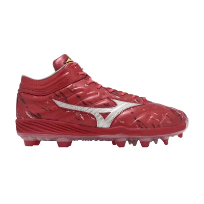 Mizuno CushionRevo Pro Mid TPU 'Red Silver'