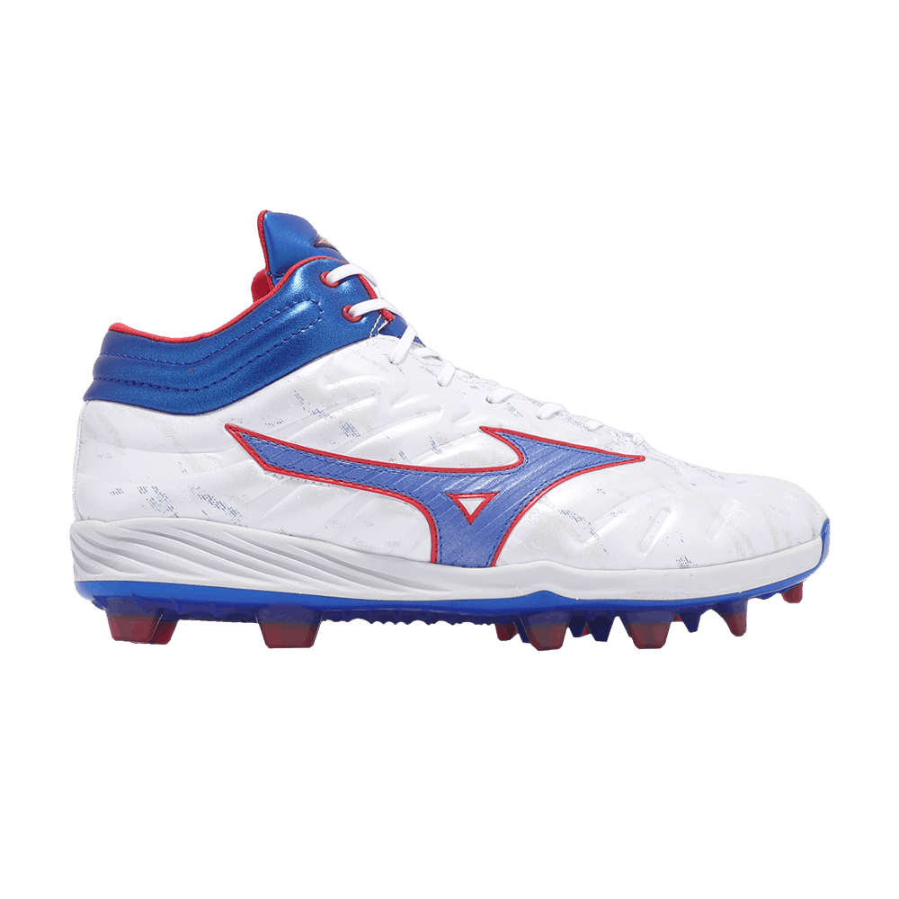 Кроссовки Mizuno CushionRevo Pro Mid TPU 'White Racer Blue'