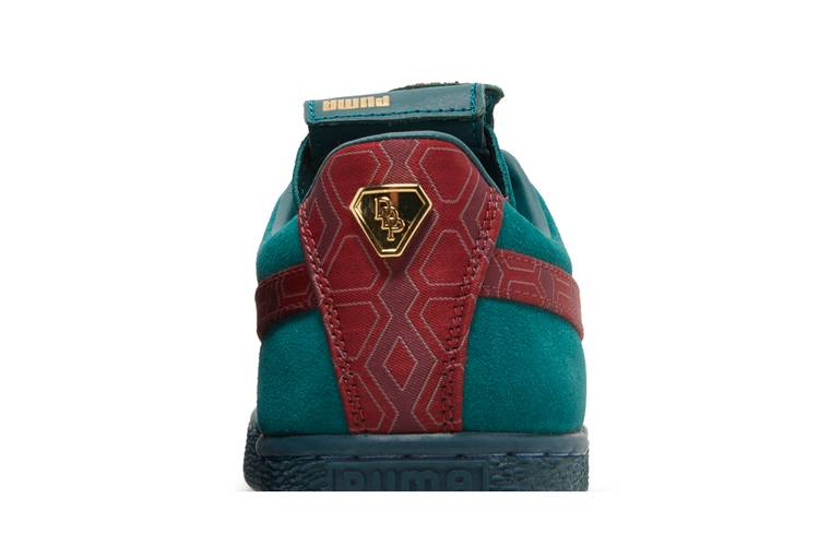 Кроссовки Puma Dapper Dan x Suede 'Jacquard Print - Varsity Green'