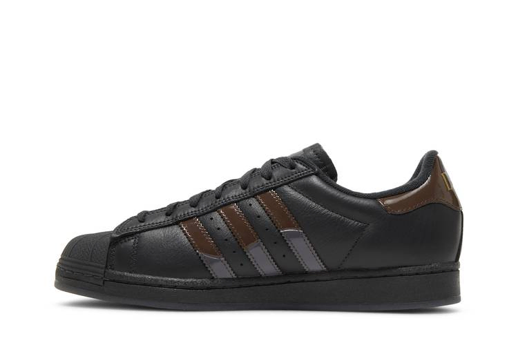 Кроссовки adidas Dime x Superstar ADV 'Carbon Brown'